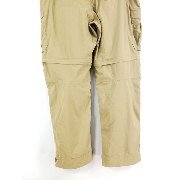 REI Light Weight Convertible Pants Men's Size 40x32 Tan Gusseted - Picture 3 of 10